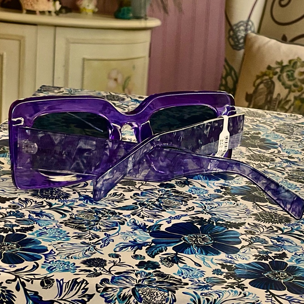 MATT & NAT IVVY 2 TRANSLUCENT PURPLE SUNGLASSES NWT